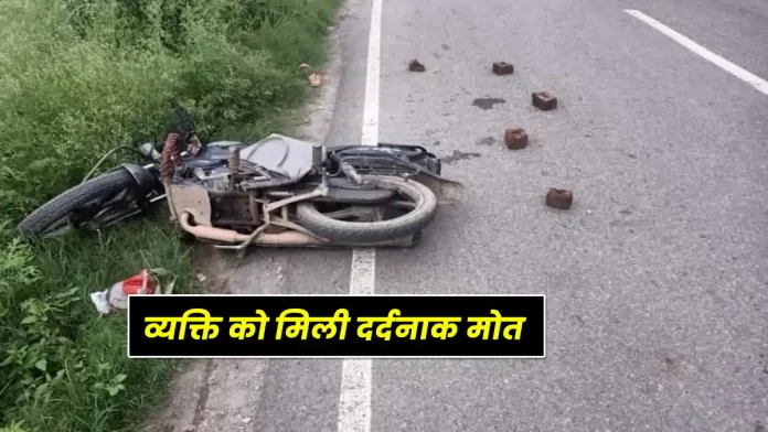 Road accident near Bhuppur on Paonta Sahib-Nahan National Highway-07